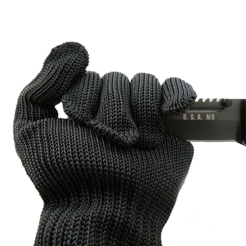 1  尩  ȣ η ƿ ̾  尩 ߶ ݼ Ż    ۾ 尩/1 Pair Gloves Proof Protect Stainless Steel Wire Safety Gloves Cut Metal Mesh Butcher An